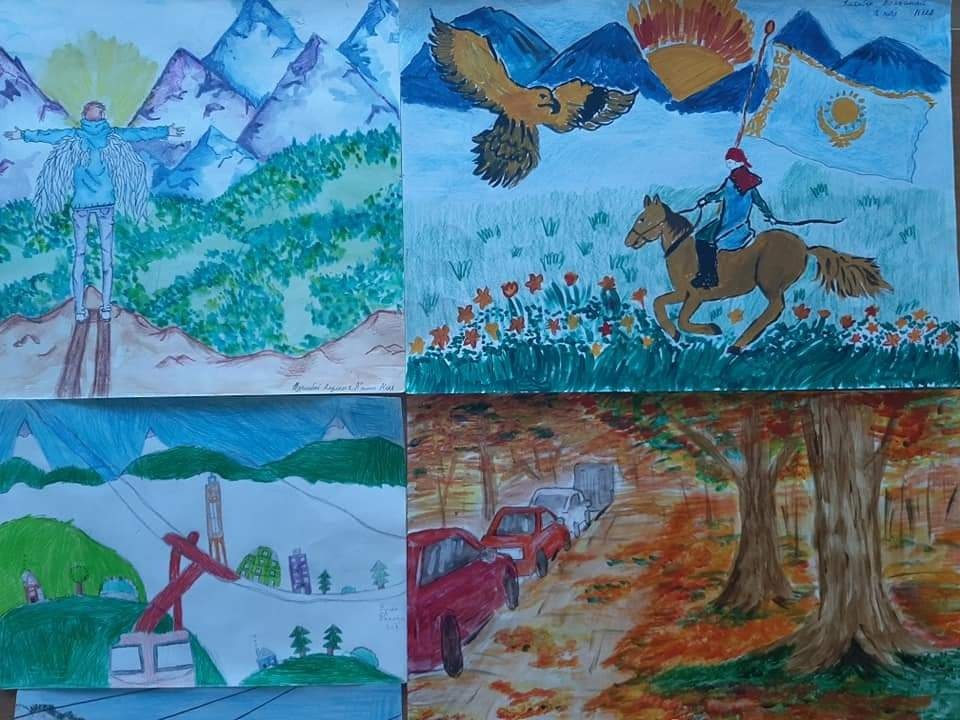 "Алматы-әсем қала" тақырыбында сурет сайысы