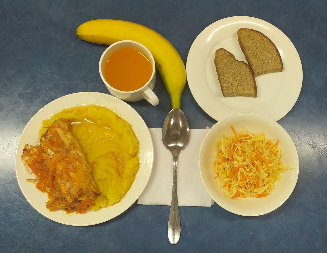 Сәуір айы 2-апта , 4-күн ас мәзірі. 2021-2022 оқу жылы.