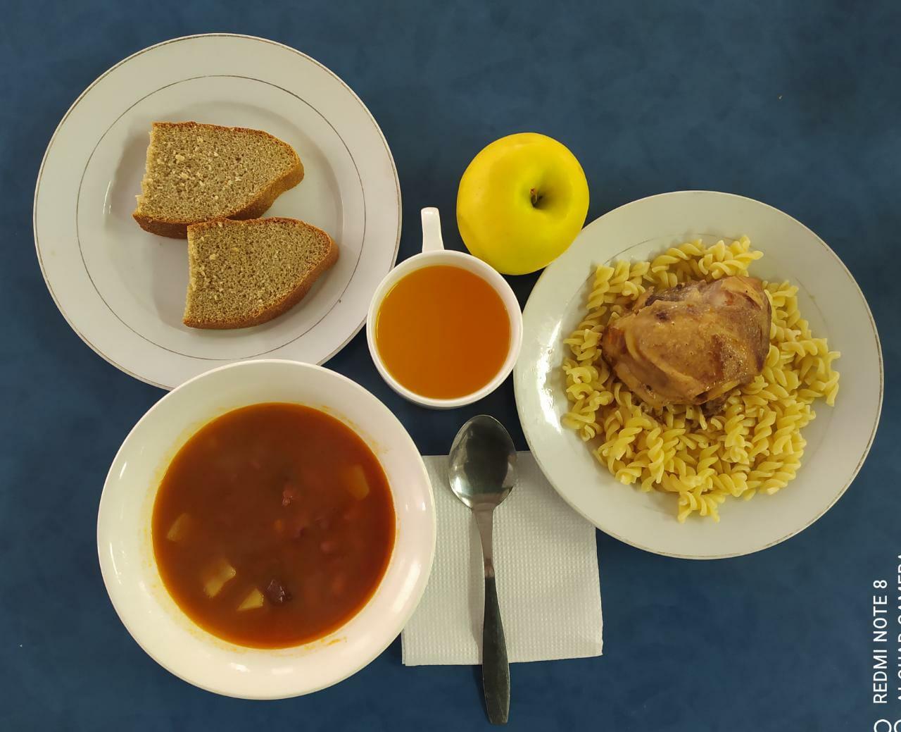 Сәуір айы 3-апта , 2-күн ас мәзірі. 2021-2022 оқу жылы.