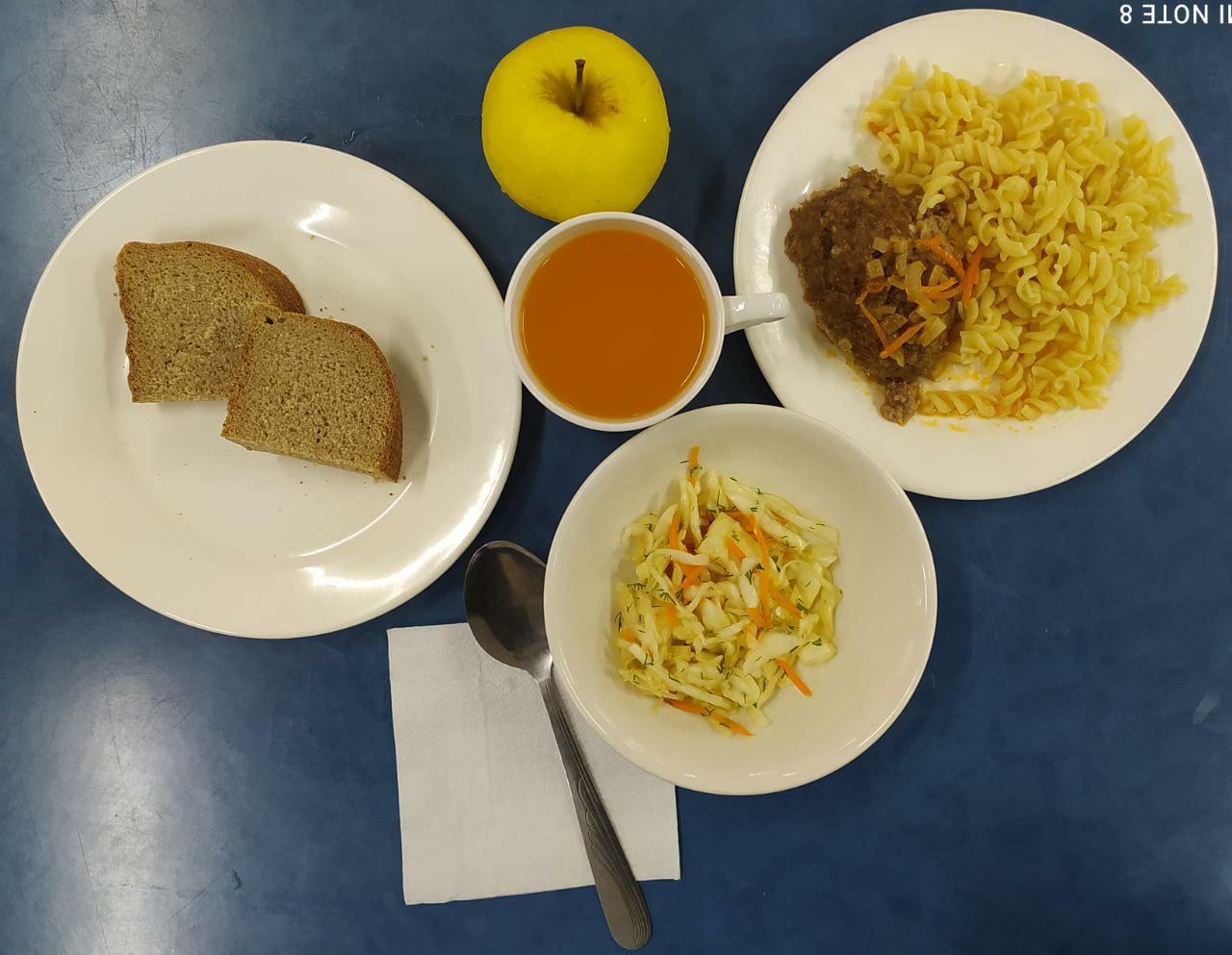 Сәуір айы 4-апта , 2-күн ас мәзірі. 2021-2022 оқу жылы.