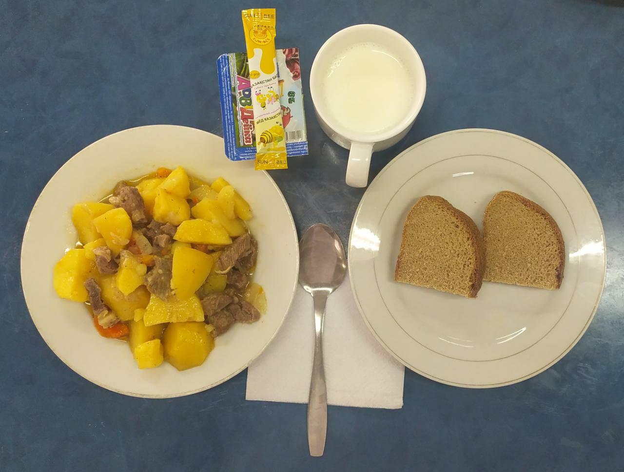 Мамыр айы 3-апта , 5-күн ас мәзірі. 2021-2022 оқу жылы.