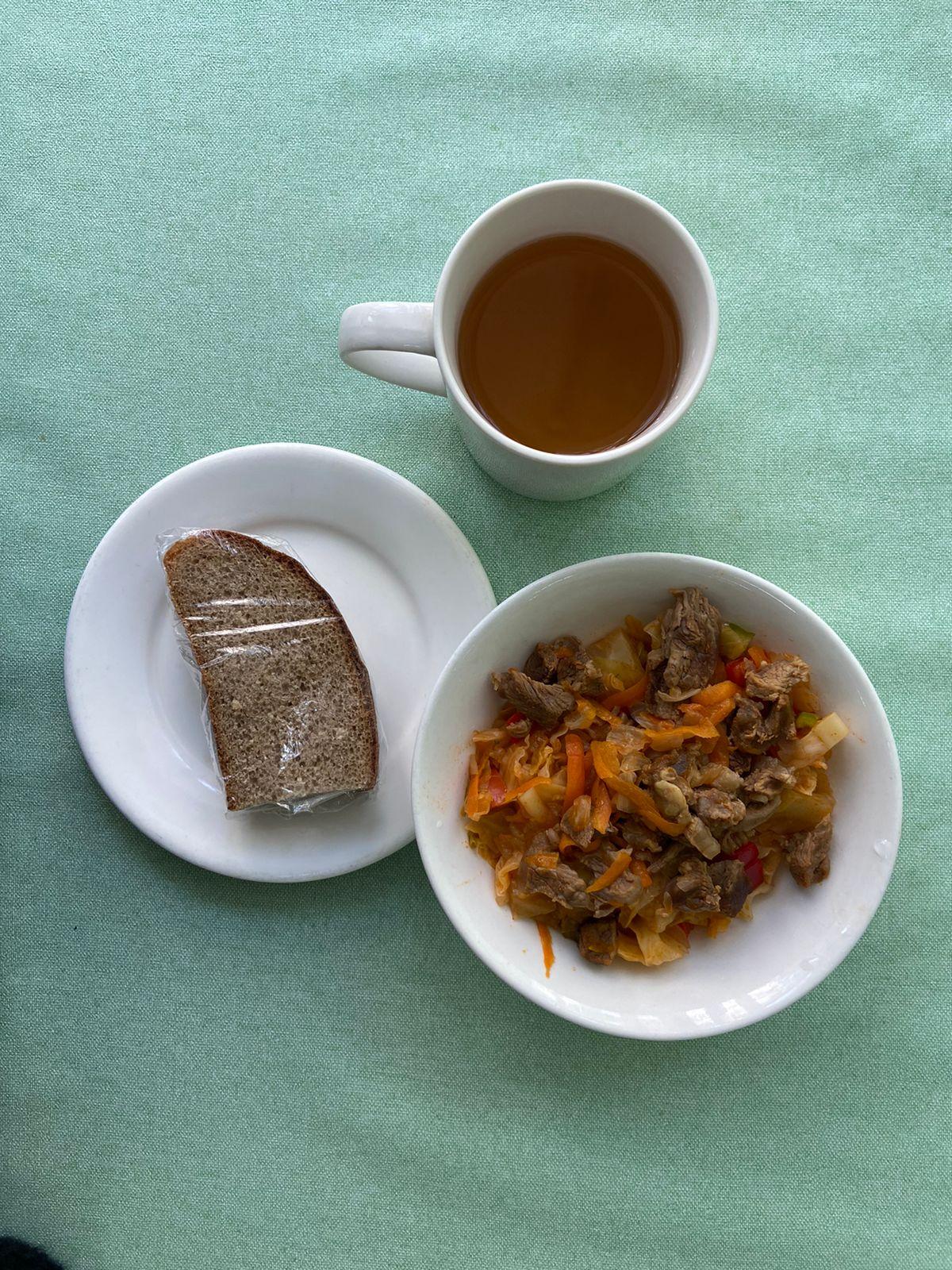 Қыркүйек айы 4-апта , 1-күн ас мәзірі. 2022-2023 оқу жылы.