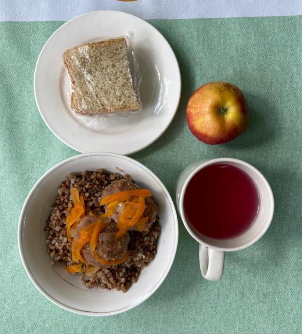 Қазан айы 1-апта, 3-күн ас мәзірі. 2022-2023 оқу жылы.