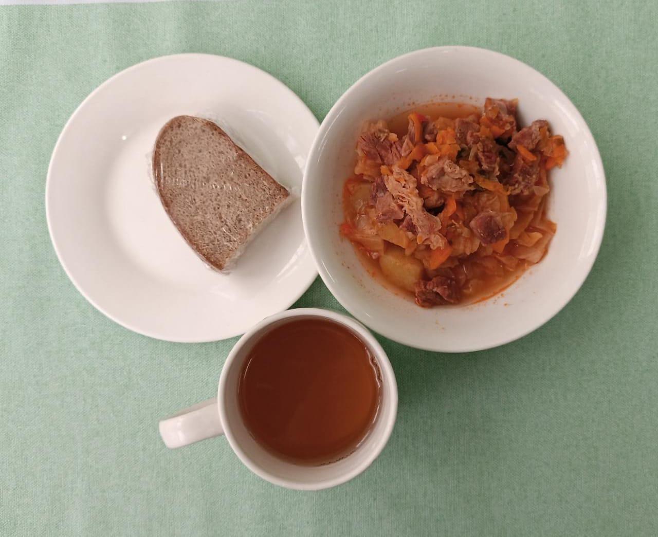 Желтоқсан айы 1-апта,3-күн ас мәзірі. 2022-2023 оқу жылы.