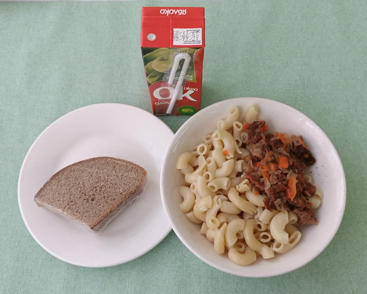 Желтоқсан айы 2-апта,1-күн ас мәзірі. 2022-2023 оқу жылы.