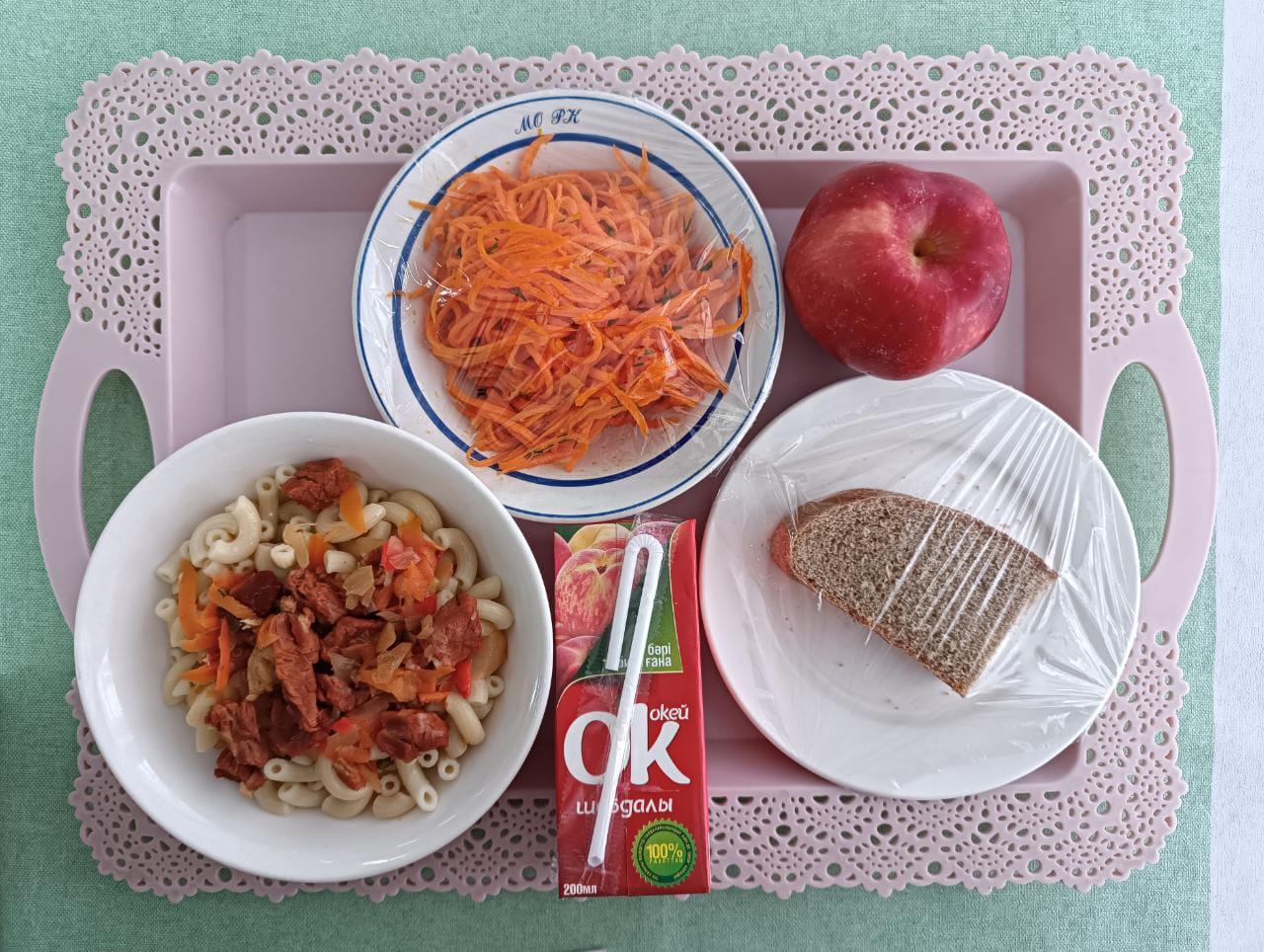 Қаңтар айы 2-апта 1-күн ас мәзірі. 2022-2023 оқу жылы