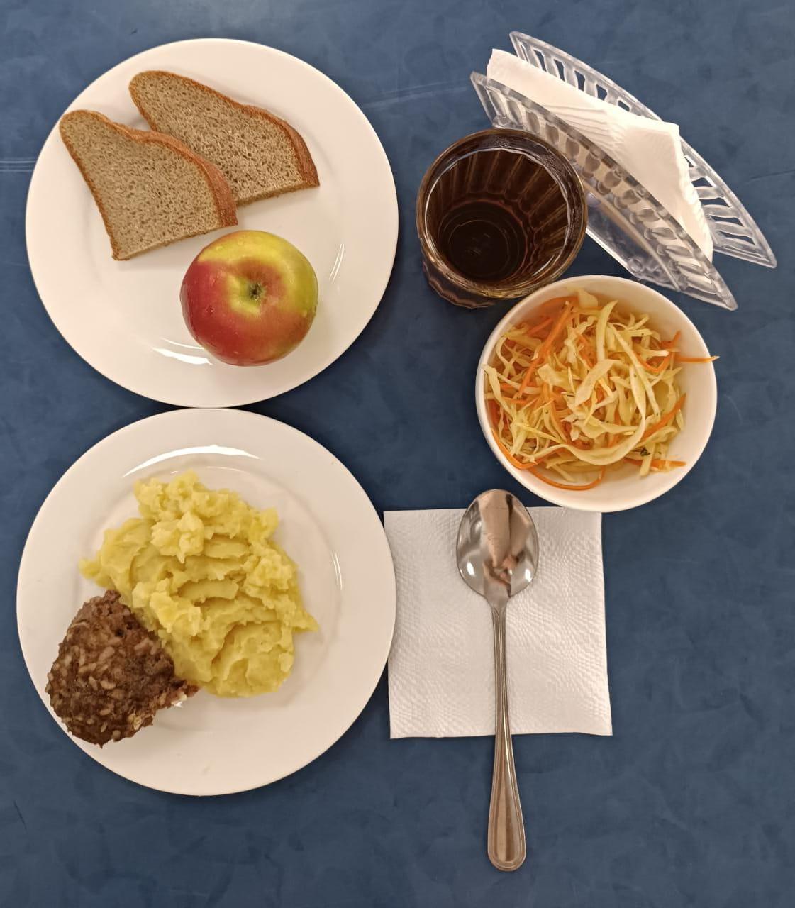 Ақпан айы 1-апта 5-күн ас мәзірі. 2022-2023 оқу жылы