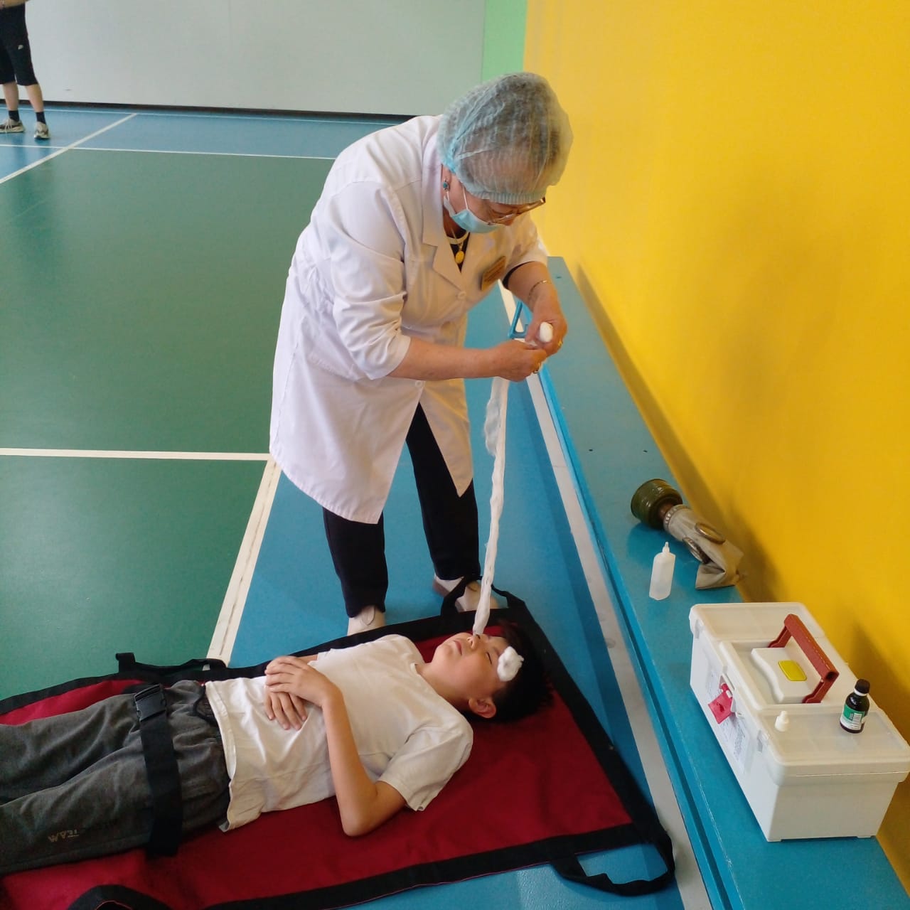 Төтенше жағдайларында медициналық қызмет көрсету жаттығулары