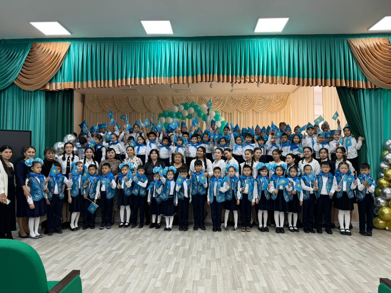 «Жас Ұлан» және «Жас Қыран» балалар мен жасөспірімдер ұйымы қатарына қабылдау рәсімі