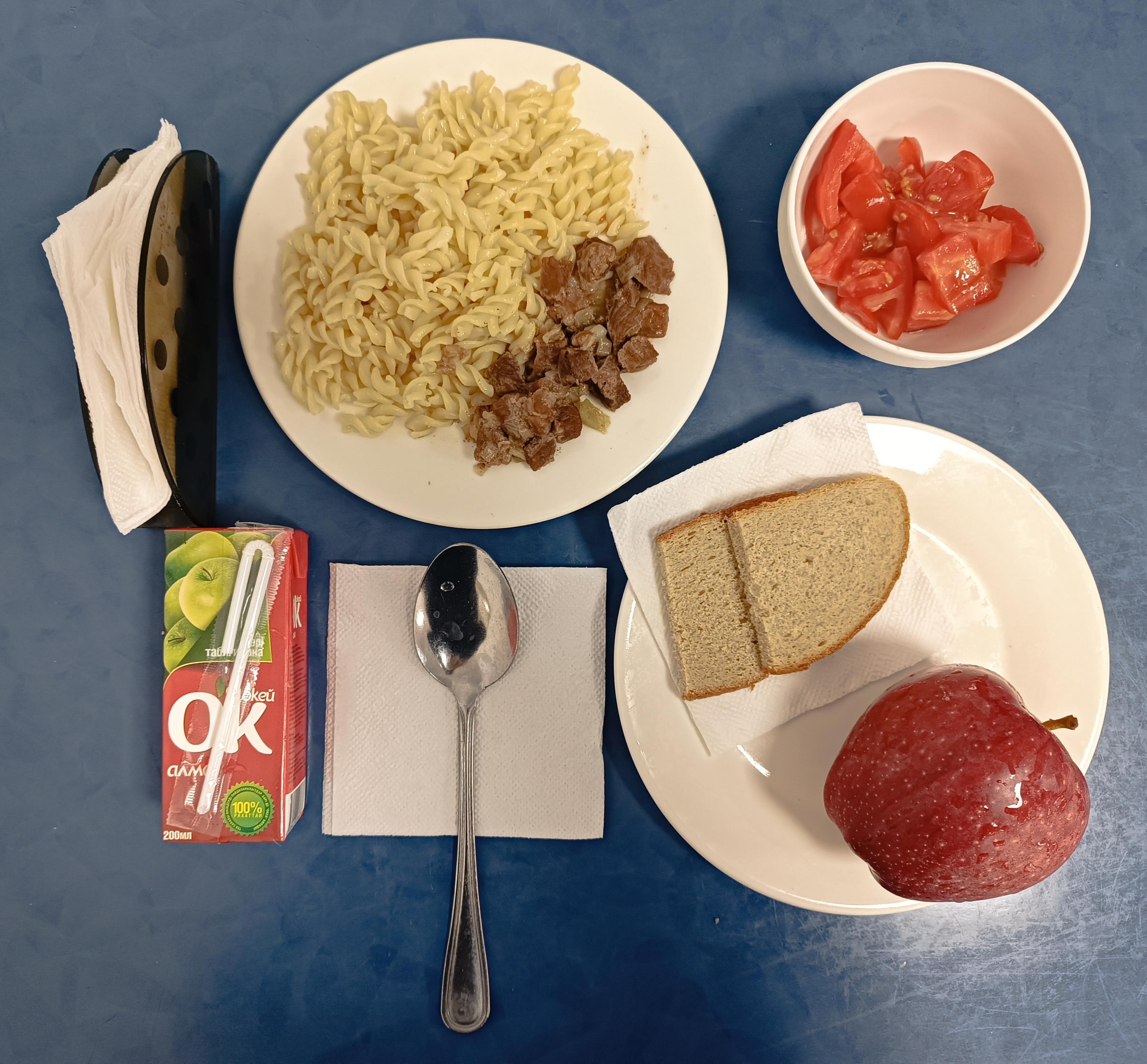 Қараша айы 2 апта 1-күн ас мәзірі.