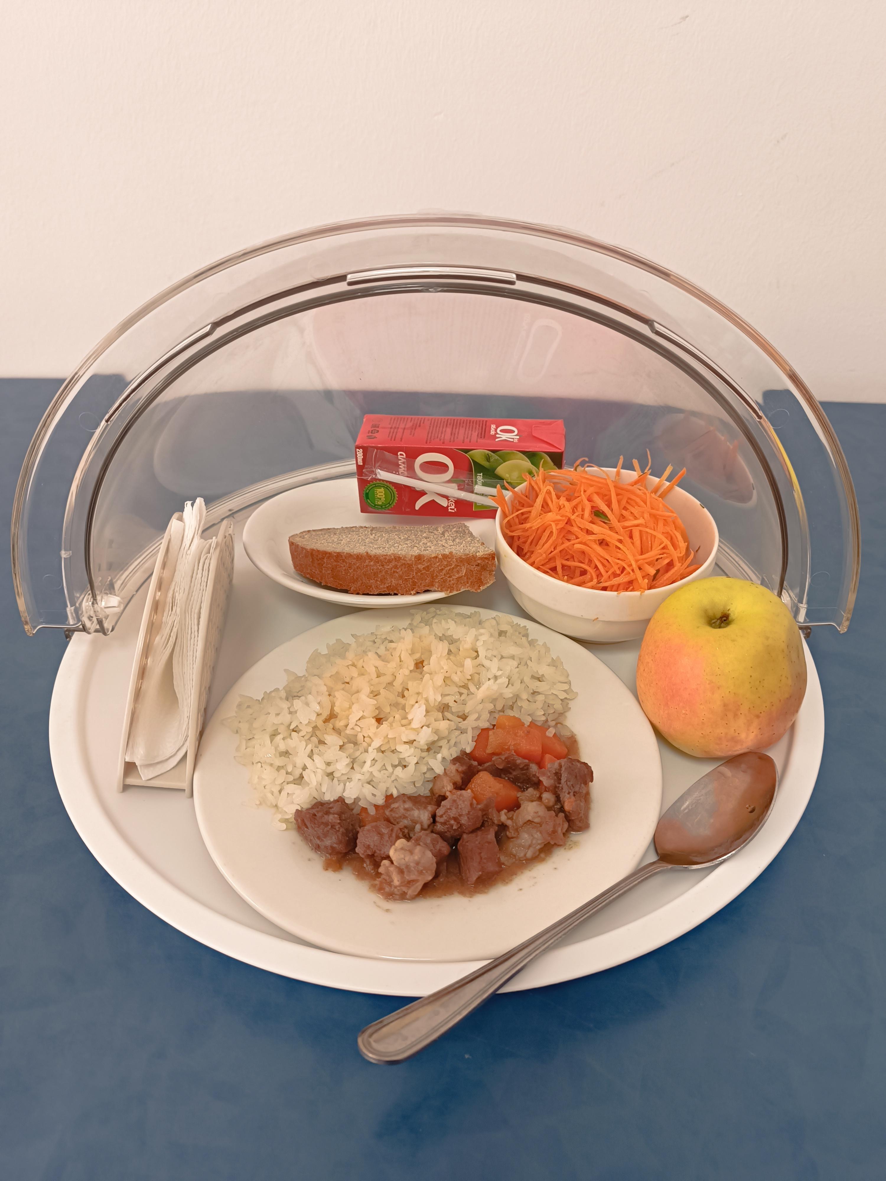 Желтоқсан айы 2 апта 1-күн ас мәзірі.