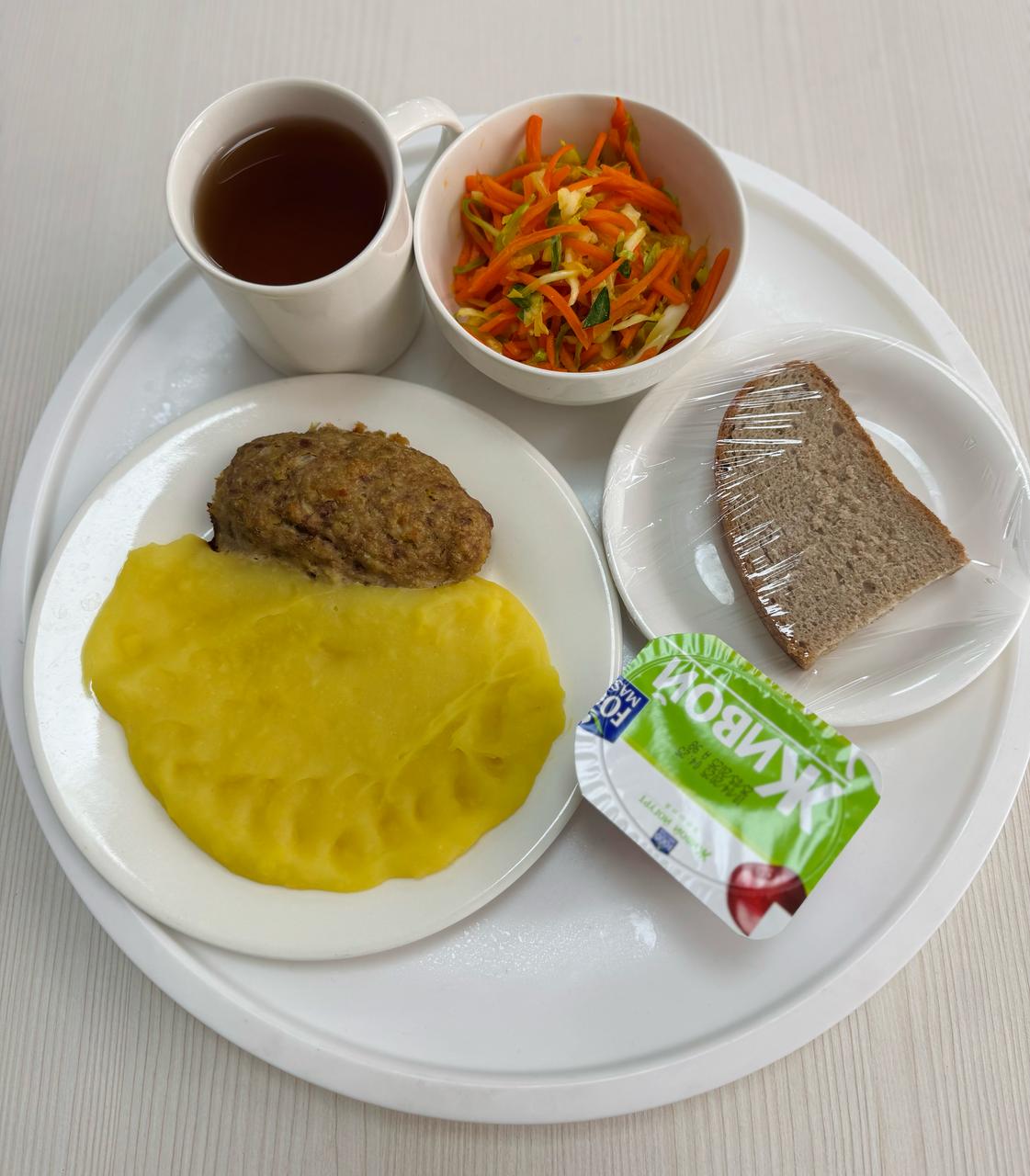 Сәуір айы 1 апта 2-күн ас мәзірі.