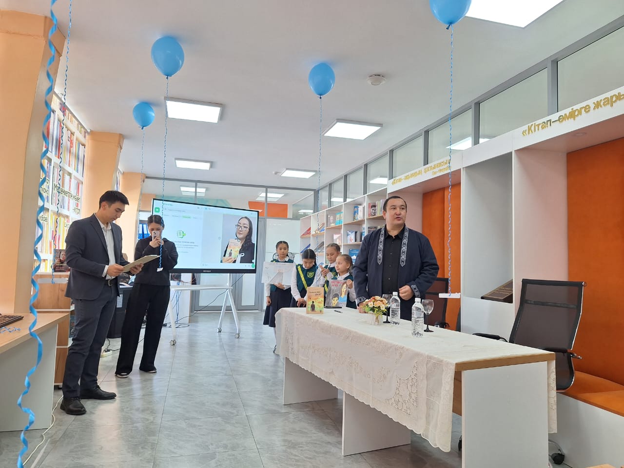 “Балалар кітапханасы” жобасы аясында рухани кездесу